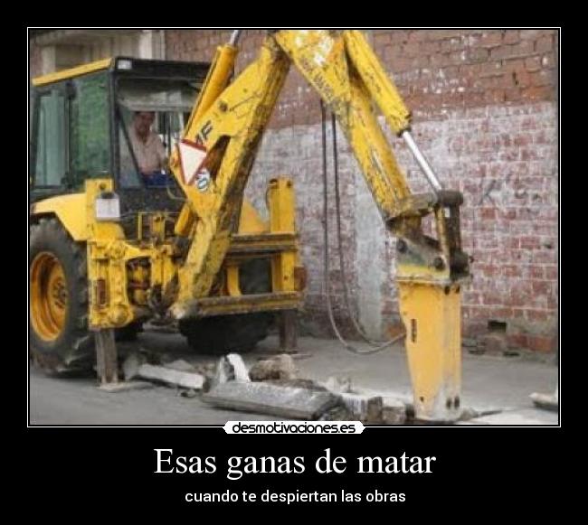 Esas ganas de matar -