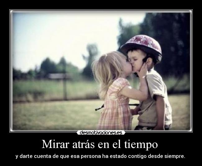 Mirar atrás en el tiempo -