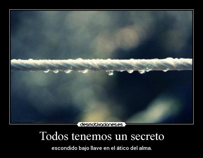 Todos tenemos un secreto -