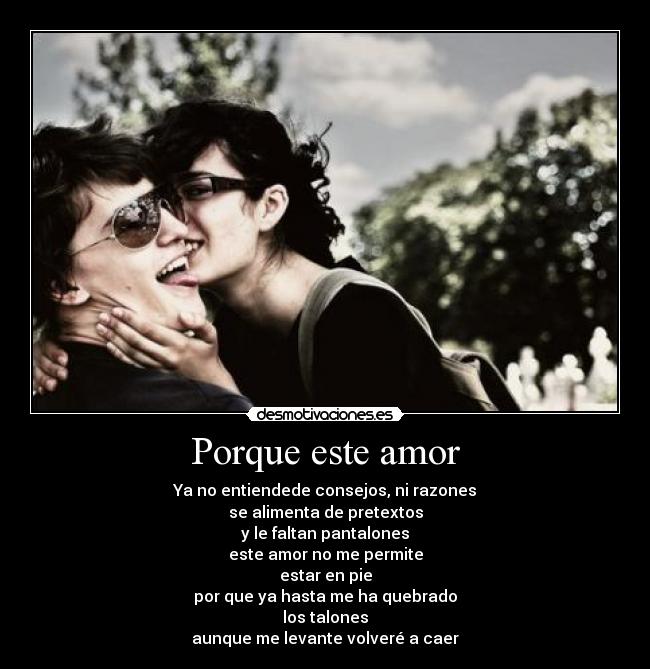 Porque este amor -