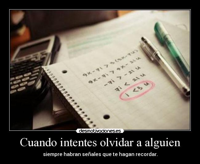 carteles olvidar recuerdo desmotivaciones
