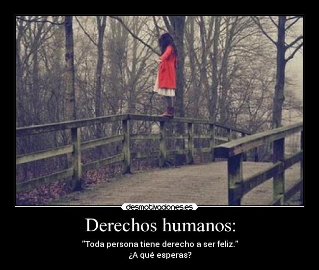 Derechos humanos: -