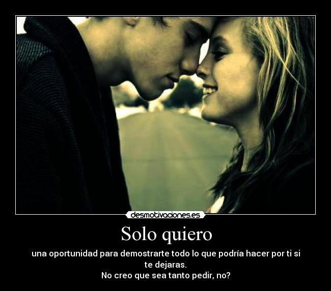 Solo quiero - 