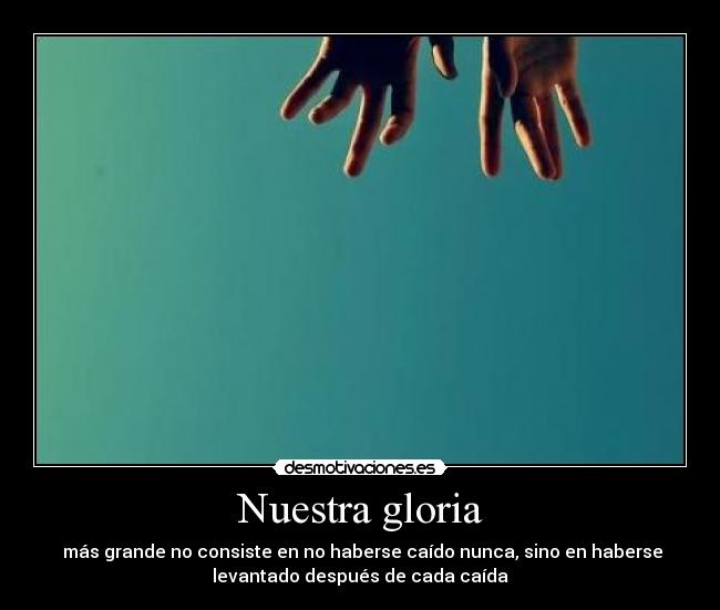 Nuestra gloria -