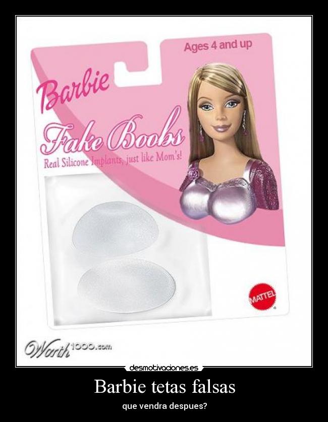 Barbie tetas falsas - que vendra despues?