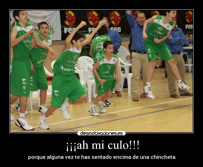 ¡¡¡ah mi culo!!! - porque alguna vez te has sentado encima de una chincheta