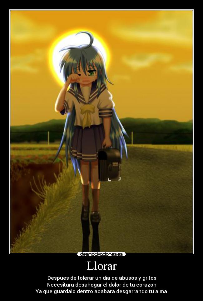 Llorar -