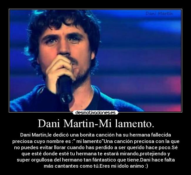Dani Martin-Mi lamento. - 