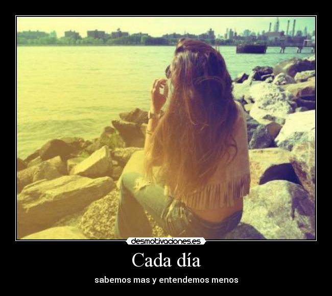 Cada día -