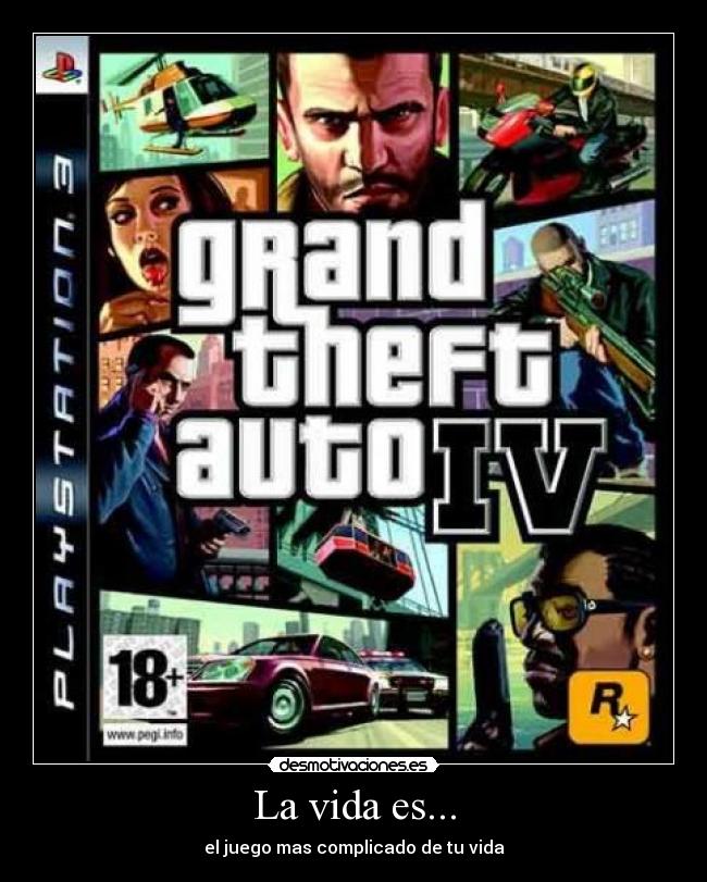 La vida es... - el juego mas complicado de tu vida