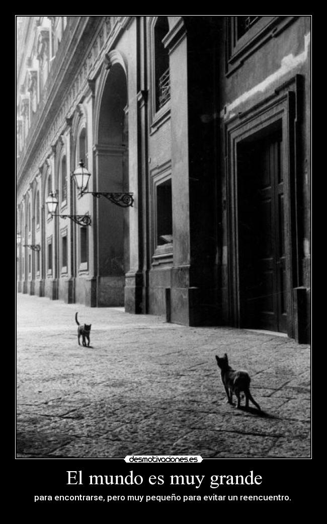 El mundo es muy grande - 