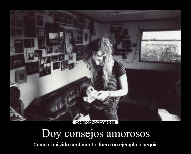 Doy consejos amorosos - 