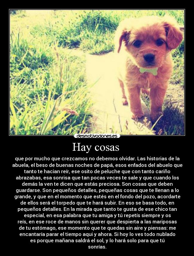 Hay cosas  - 