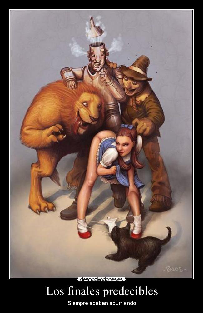 Los finales predecibles - Siempre acaban aburriendo