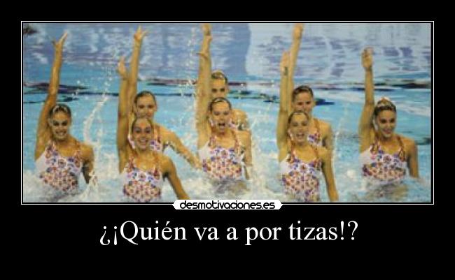 ¿¡Quién va a por tizas!? -