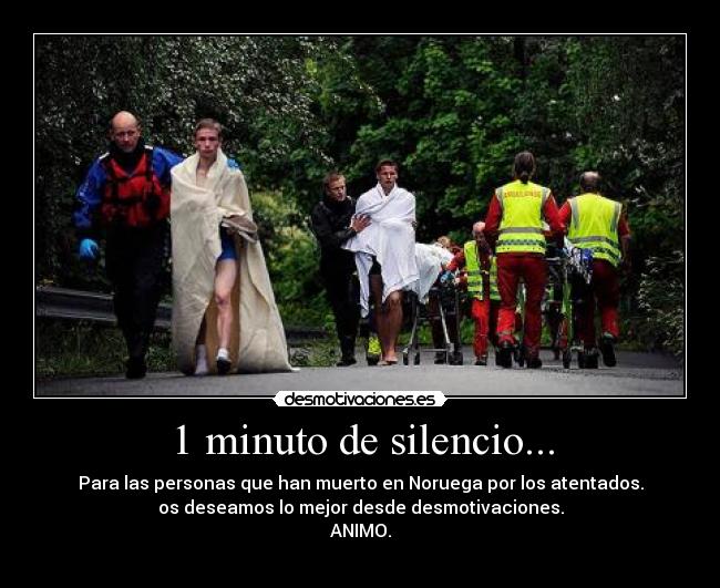 1 minuto de silencio... - 