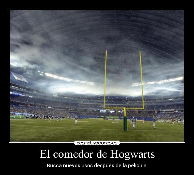El comedor de Hogwarts - 