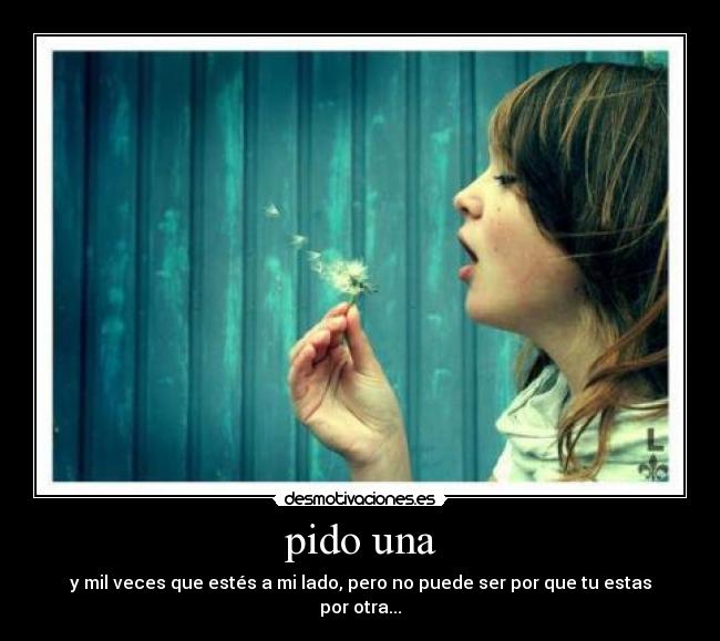 pido una - 