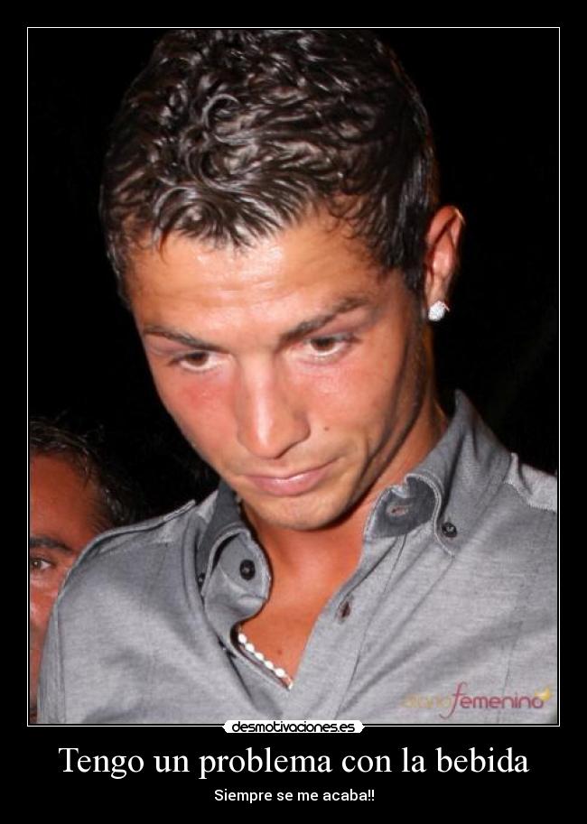 Tengo un problema con la bebida - Siempre se me acaba!!