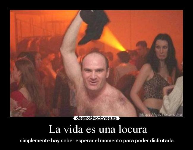 La vida es una locura -
