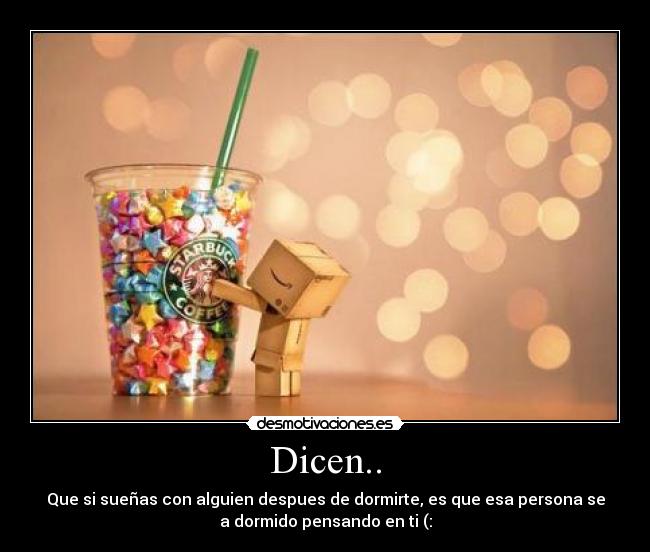 Dicen.. -
