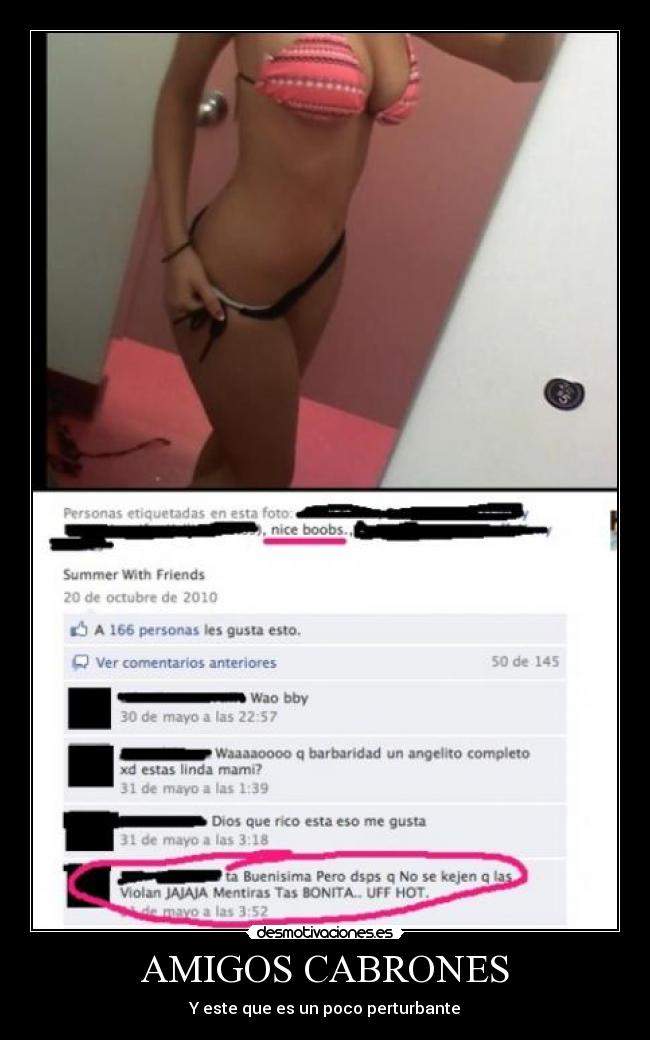 AMIGOS CABRONES - Y este que es un poco perturbante