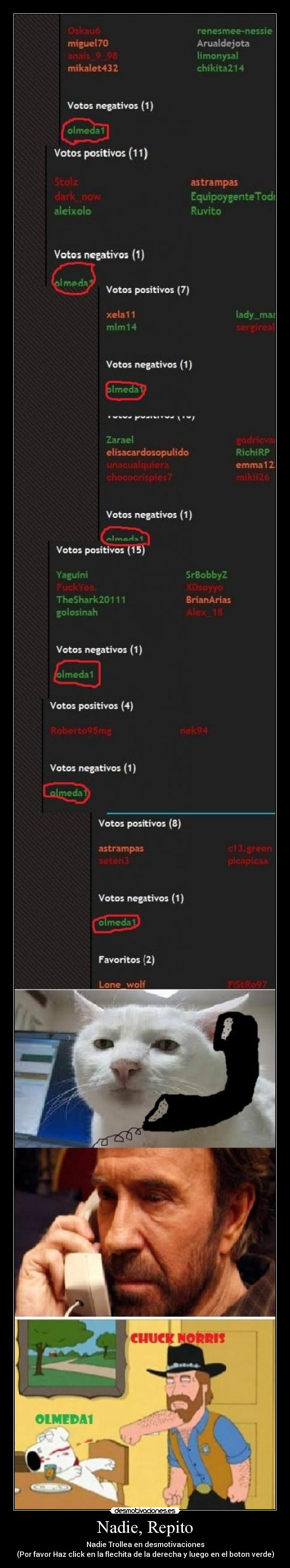 carteles chuck walt_k trollea desmotivaciones desmotivaciones