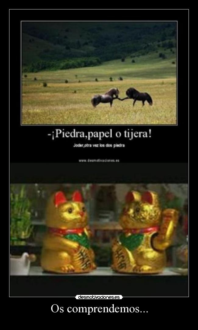 Os comprendemos... - 