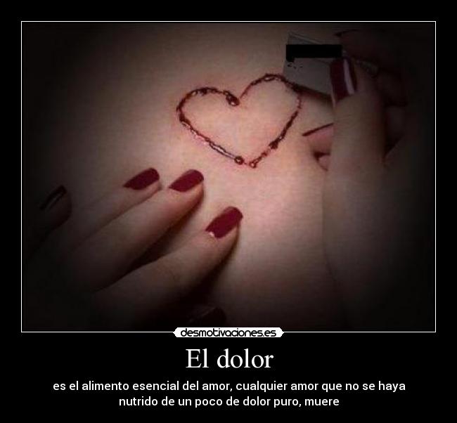 El dolor - 