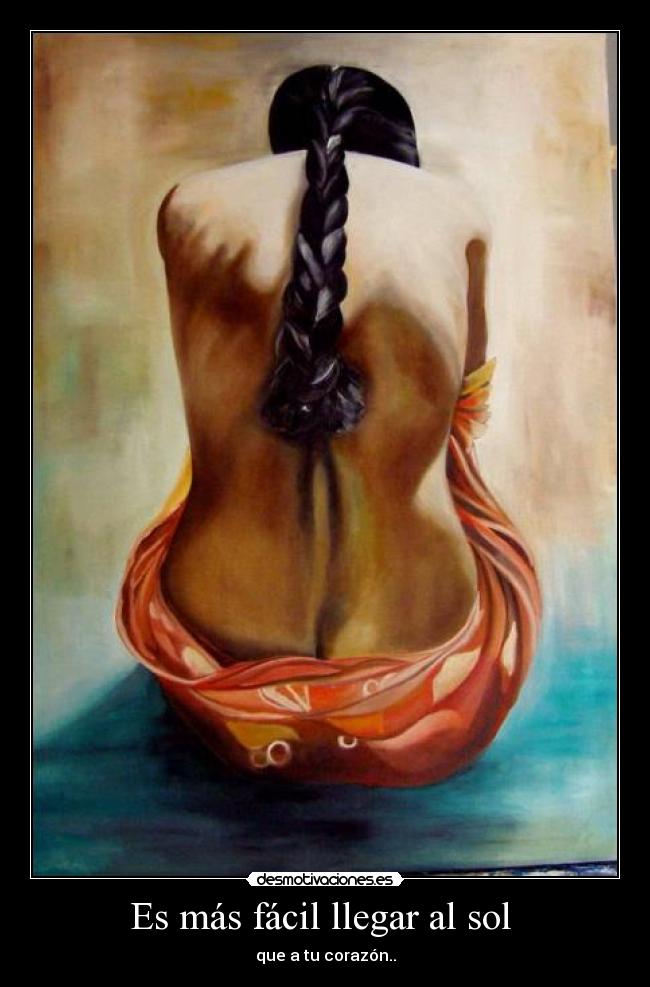 Es más fácil llegar al sol -