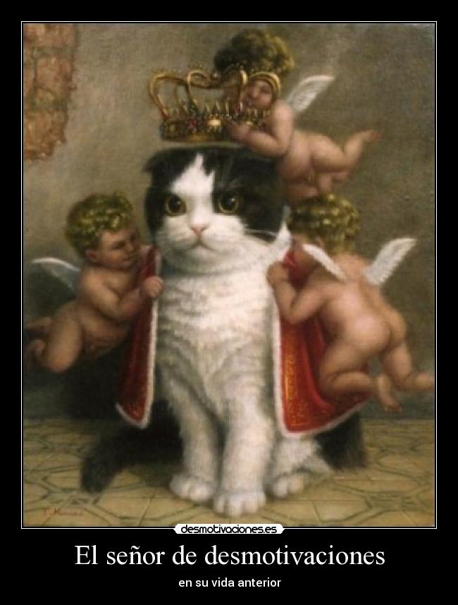 El señor de desmotivaciones - en su vida anterior
