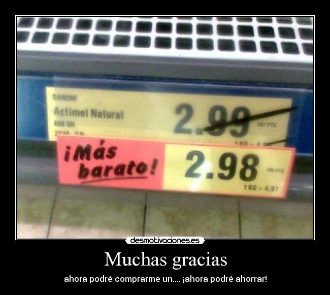 Muchas gracias -