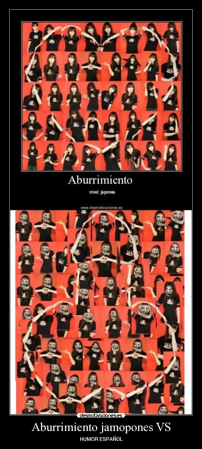 Aburrimiento jamopones VS -