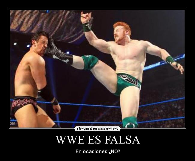 WWE ES FALSA -