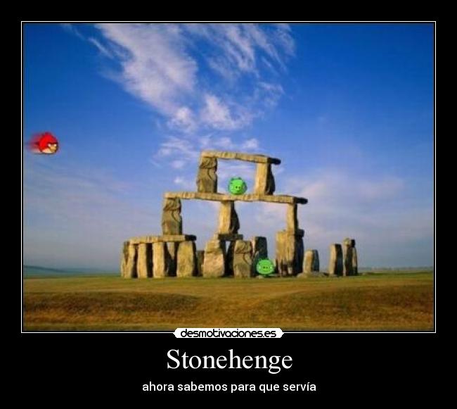 Stonehenge - ahora sabemos para que servía