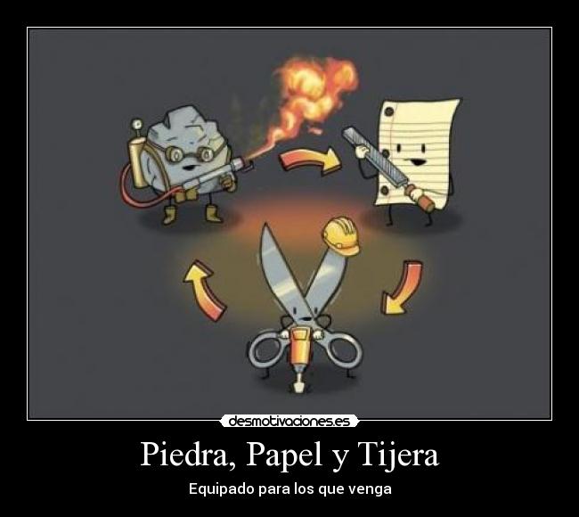 Piedra, Papel y Tijera - 