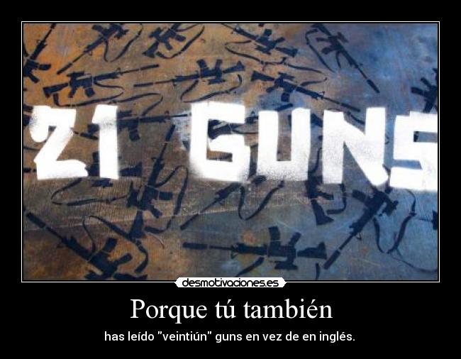 Porque tú también -