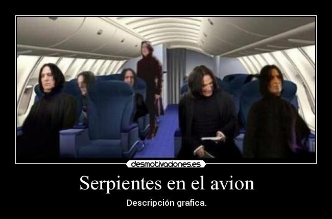 Serpientes en el avion -