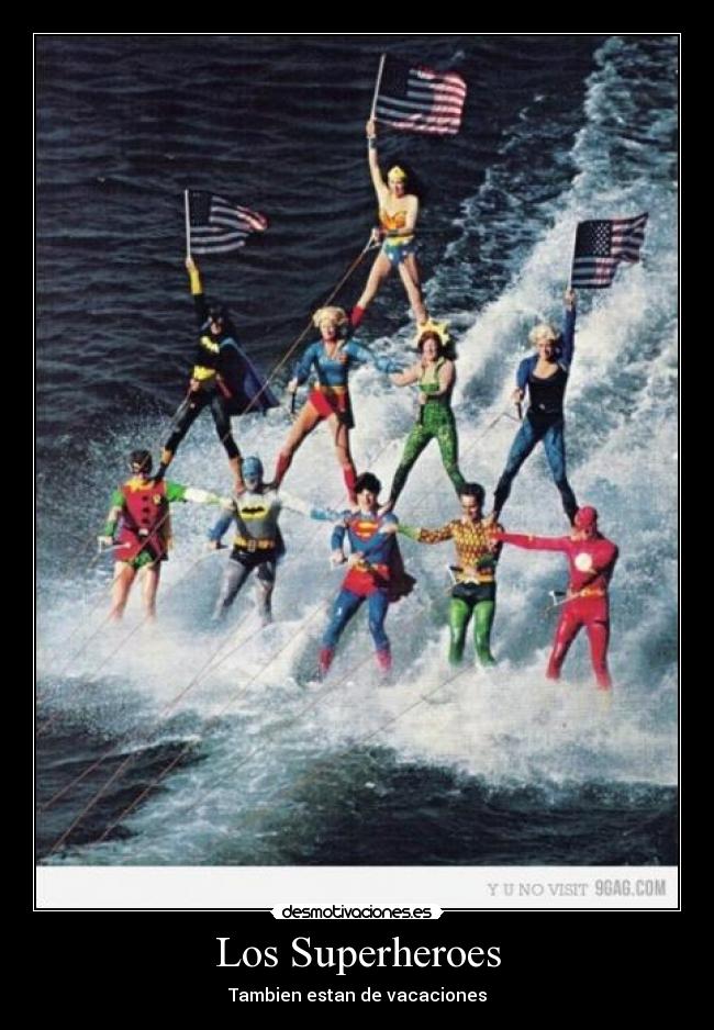 Los Superheroes - Tambien estan de vacaciones