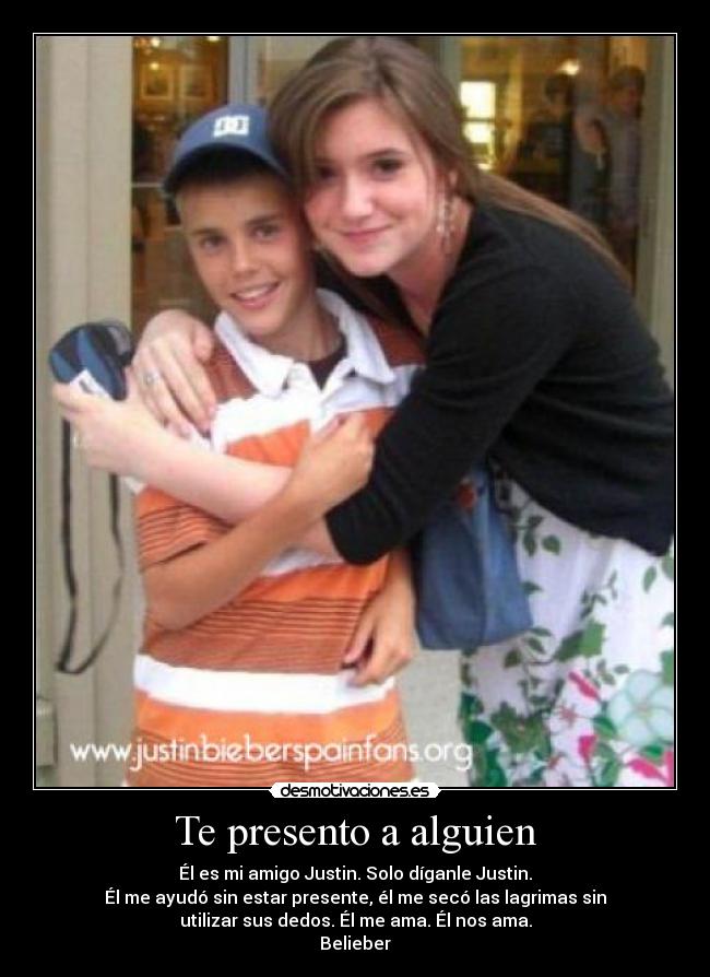 carteles justin bieber amor presento alguien baby love cute desmotivaciones