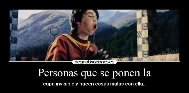 Personas que se ponen la - 