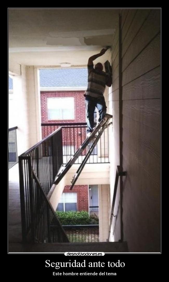 Seguridad ante todo -