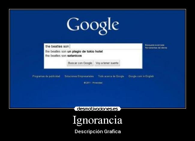 Ignorancia - 