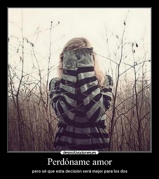 Perdóname amor - 