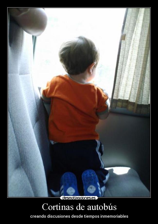 Cortinas de autobús - creando discusiones desde tiempos inmemoriables