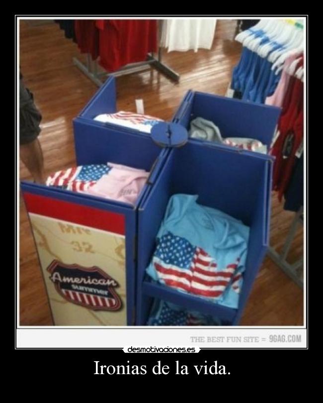 Ironias de la vida. -
