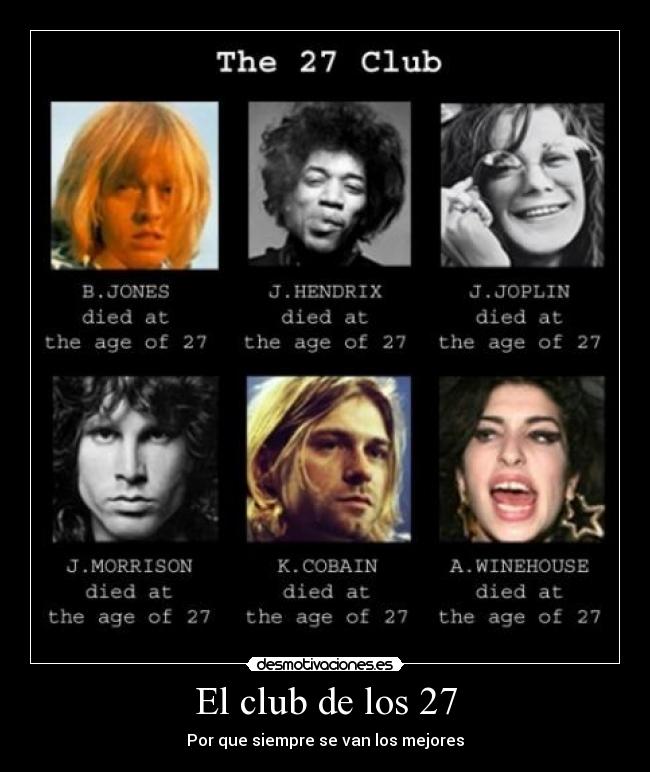 El club de los 27 -