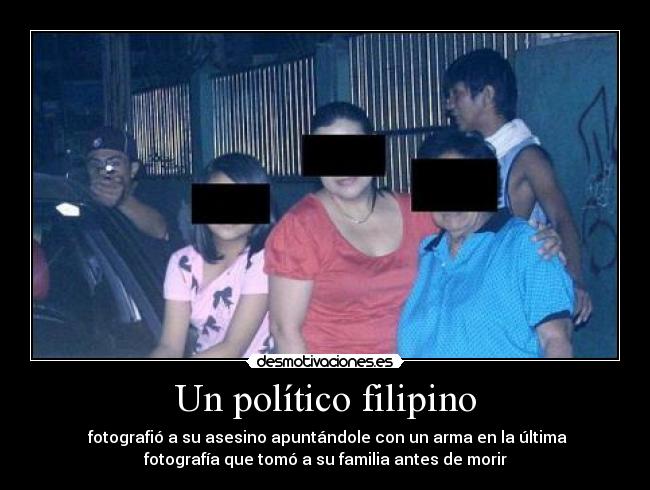 Un político filipino - 