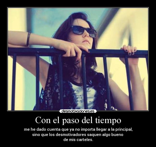 Con el paso del tiempo - 
