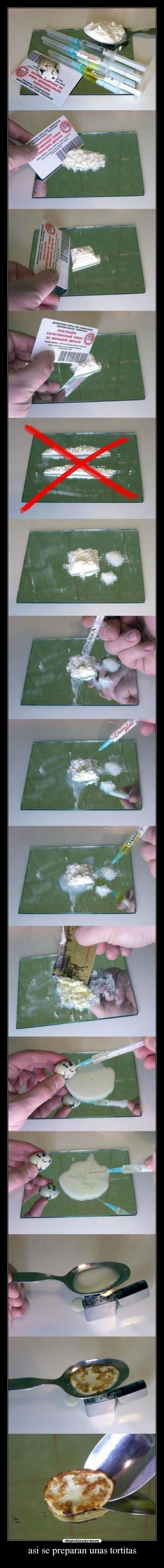 asi se preparan unas tortitas - 